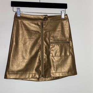 Urban outfitters. Bronze skirt
